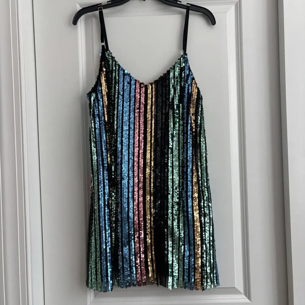 Show Me Your Mumu Vivian Slip Dress Size Small  Taylor Swift Holiday New Years